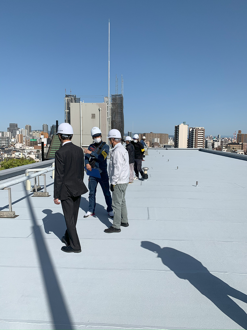 マンション屋上防水工事